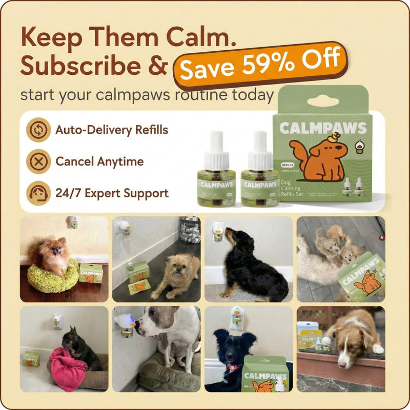CalmPaws™ - Advanced Dog Calming Diffuser